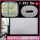 Insect Mesh Window Curtain Wasp Mosquito Bug Netting Cover Kit Fly Screen Net AU