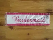 Bridesmaid Sash Dark Pink Hortense B. Hewitt