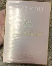 Vanderbilt 3.4 Oz Eau De Toilette Spray Boxed Unopened Unused 100ml Cologne