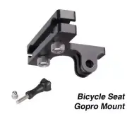 Bicycle GoPro Saddle Mount Rail Clamp Racing Seat Hero 4/5/6/7 Road Mtb ZTTO