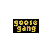 Mongoose - "GOOSE GANG" YELLOW on PRISM plate decal - Old school bmx