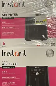 Instant Pot Vortex Plus 6-Quart 6-in-1 Air Fryer Oven with ClearCook Cooking US