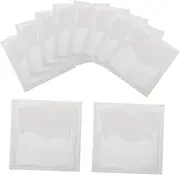 ARTSEWPLY 10-Pack Library Label Pockets Adhesive Index Card Holders for Dry Clean Storage Card Pockets for Warehouse Supplies