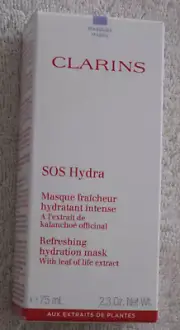 Clarins SOS Hydra Refreshing Hydration Mask - Size 75mL / 2.3 Oz.