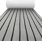 JKYGINGD Boat Flooring EVA Foam Boat Decking Non-Slip Self-Adhesive Flooring Faux Teak Marine Mat Boat Carpet Boat Mat Sheet for Motorboat RV Yacht