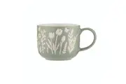 In The Meadow Mug (Green Tulip) - 400mL