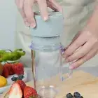 Portable Juicing Cup Hidden Blades Heads Portable Blender for Protein Powder