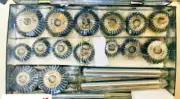 New Valve Carbon Steel Face HCS Cutter Set 24 Pcs USA Shipping