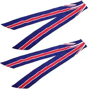 [LAPYAPPE] 2pc Sports Headscarf for Men Women Fitness Headbands UK Flag Workout Headband Wide Sweatband Against Straying for Exercise