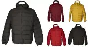 DATCH men's down jacket jacket zip jacket with hood and side pockets with zip ar