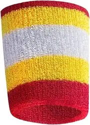 Wrist Sweatbands | Breathable Sweat Bands for Women and Men - Moisture Wicking Arm Wristbands for Gymnastics, Badminton, Football, Working Out