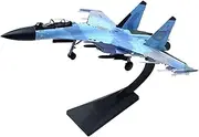 1:72 Scale Russia Su-35 Super Flanker Fighter Model Alloy Die-Cast Airplane Aviation Decor Model for Aircraft Collectors