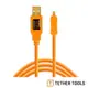 限時★.. TETHER TOOLS CU8015-ORG USB2.0 轉 Mini B 8Pin 拍攝線 傳輸線 4.6M 延長線 公司貨【全館點數5倍送】【跨店APP下單最高24%點數!!】