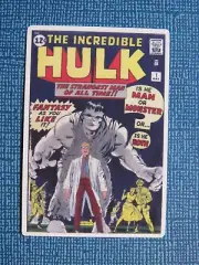 2.5" STICKER: The Incredible HULK Comic Book Cover - Omnibus #1 May 1962