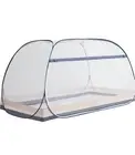 Folding Mosquito Net Tent Bed Portable Anti Mosquito Bites POP UP Net Zipper Box