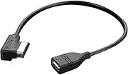 AMI MMI MDI Aux to USB C Music Interface Adapter Audio Adapter for Audi A3 A4 A6