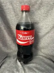Share a Coke with Karen 2025 Personalized Gift Coca~Cola Bottle 20oz