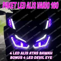 在飛比找蝦皮購物優惠-全套眉燈 VARIO 160 BONUS DEVIL EYE