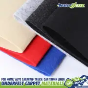 Soundproofing Felt Auto Carpet Tunk liner Floor Underlay Rug Mildew Stain Resist