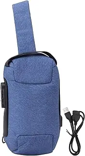 Sling Bag, EDC Minimalist Crossbody Bag Mens with Ajustable Straps Waterproof Scratch Proof Anti Theft Combination Lock Chest Bag for Hiking, Cycling, Traveling, Outdoor Sports