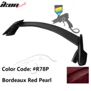 Fits 17-21 Honda Civic X 10th Type R Trunk Spoiler Wing #R78P Bordeaux Red Pearl (for: Honda Civic)