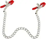 [Generic] Women Body Chain Necklace with Rubber Clamps Adjustable Body Chain Ring Non Piercing Body Jewelry