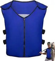[B/M] Outdoor Cooling Vest - Evaporative Ice Cooling Vest with Heatstroke Prevention - Cold Vest for Outdoor Leisure, Sports Or Work, High Temperature, Kitchen, Camping, Fishing, Exercise B/