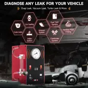 Automotive Fuel Pipe Leak Tester Detector Kit EVAP Smoke Machine Diagnostic Test