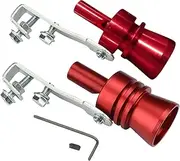 Exhaust | Aluminum Alloy Exhaust Pipe Roar Maker Sound Enhancer - Turbo Sound Exhaust Muffler, Tailpipe Blow Off Valve Accessories, Automobile Resonator for SUV Car