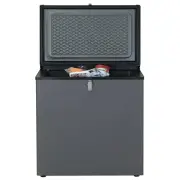 Smad 3-way Gas Freezer 70L Deep Chest Freezer 12V/220V Portable Grey RV Camper