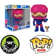X-Men - Sentinel with Wolverine 10 Jumbo Pop! Vinyl Figure "New"