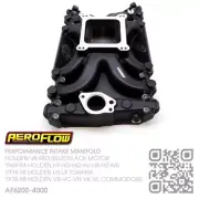 AEROFLOW CARBY MANIFOLD V8 RED/BLUE/BLACK 5.0L [HOLDEN VB-VC-VH-VK-VL COMMODORE]