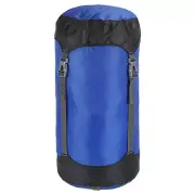 Compression Stuff Sack, 15L M Size Waterproof Sleeping Bag, Blue
