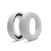 2-pack Headphone Sponge Covers for Sony Ps3 / Ps4 7.1 Gold - White