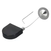 Retractable Remote Control Lock Round,for TV,Cable Lock 1Set Black 35.43"