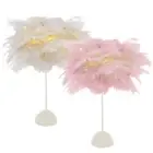Feather Lamp LED Night Light Bedside Desk Lamp Atmosphere Light LED Night Lamp