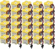 QULONG (30-Pack BR-2/3AGCT4A 6V 4400MAH Non Rechargeable Lithium Battery Replace for A98L-0031-0025 A98L00310025 BR-2/3AGCT4A BR2/3AGCT4A ﻿