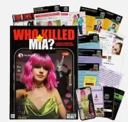 Who Killed Mia A Digitally Immersive Murder Mystery Adult Crime Board Game clue