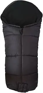 Deluxe Footmuff/Cosy Toes Compatible with Jane Cross Pushchair Black