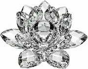 Amlong Crystal Crystal Lotus Flower With Gift Box, 5-Inch, C