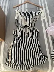 Peter Alexander Satin Cami Ladies PJ Set - Size M - 5+ items free AU post