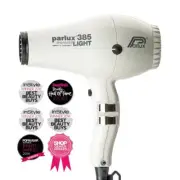 Parlux 385 Powerlight Ionic Ceramic Dryer 2150W - White