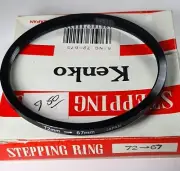 72-67mm Step-Down Lens Filter Converter Adapter Ring 72mm-67mm Metal E72 to E67