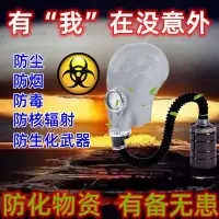 在飛比找蝦皮購物優惠-特惠防毒面具全面罩磷化鋁化工消防放毒氧氣全臉防煙打農藥防護罩