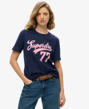 Super 77 Tee | Atlantic Navy