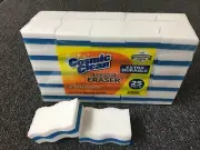 Cosmic Clean Mega Eraser Extra Durable Compressed 25 Pack Melamine Sponge