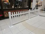 1350mm high PVC Picket Fence White Temporary 1780mm or 990mm Portable Fencing