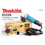 MAKITA 牧田 9533B 平面研磨機 日製 砂輪機 720W 12000RPM 研磨機