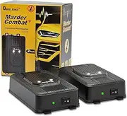 2 x Genieforce® Marten Combat+ Marten Protection, Ultrasonic Marten Repellent, Mouse Repellent for Cars, Home and Garden, Connection to 12 V Car Battery, USB or Battery Operated - GF-JC-77