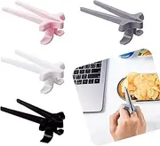 Heeloo 4pcs Finger Chopsticks for Gamers,Snack Clips,Gaming Finger Sleeves,Game Controllers,Game Accessories,Cell Phones Accessories,Gamer Gifts, Finger Tongs（Multicolor，4 pcs）